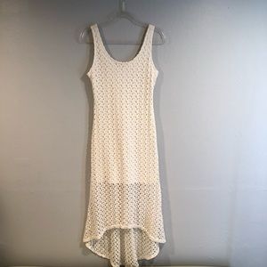 Crochet High-low dress